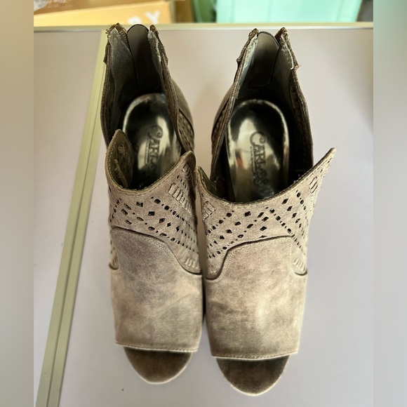 Carlos Santana Open Toe Heels - Picture 3 of 3